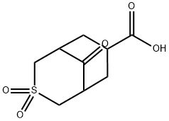 3,3,9-trioxo-3lambda6-thiabicyclo[3.3.1]nonane-7- carboxylic acid Structure