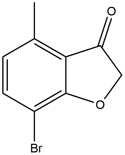 7-Bromo-4-methyl-3(2H)-benzofuranone Structure