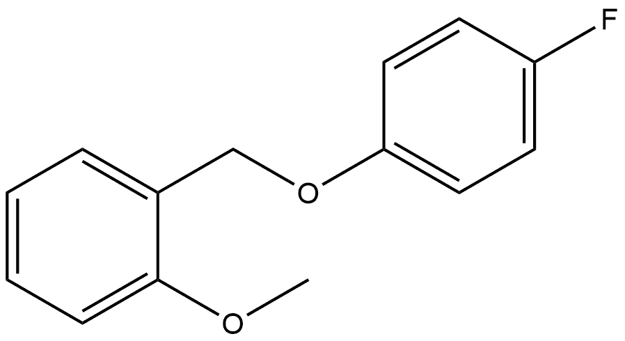 1-[(4-Fluorophenoxy)methyl]-2-methoxybenzene Structure