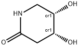 2-Piperidinone, 4,5-dihydroxy-, (4R,5S)-rel- Structure
