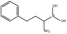Boronic acid, B-(1-amino-3-phenylpropyl)- Structure