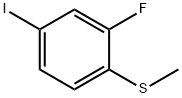(2-Fluoro-4-iodophenyl)(methyl)sulfane Structure