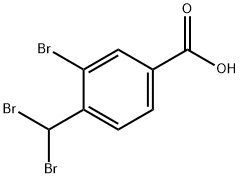 Benzoic acid, 3-bromo-4-(dibromomethyl)-