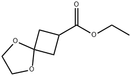 5,8-Dioxaspiro[3.4]octane-2-carboxylic acid, ethyl ester Structure