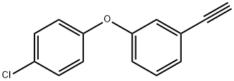 1-chloro-4-(3-ethynylphenoxy)benzene Structure