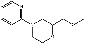 2-(methoxymethyl)-4-(pyridin-2-yl)morpholine Structure