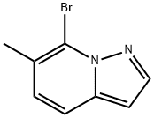 Pyrazolo[1,5-a]pyridine, 7-bromo-6-methyl- Structure
