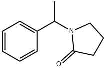 1-(1-phenylethyl)pyrrolidin-2-one Structure