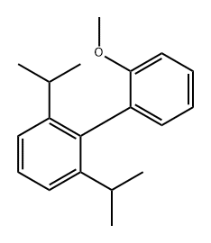 1,1'-Biphenyl, 2'-methoxy-2,6-bis(1-methylethyl)- Structure