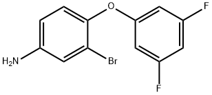 4-(3,5-Difluorophenoxy)-3-
bromoaniline Structure