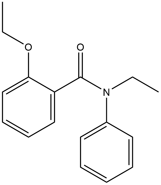 2-Ethoxy-N-ethyl-N-phenylbenzamide Structure