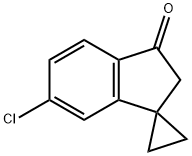 6'-chlorospiro[cyclopropane-1,1'-inden]-3'(2'H)-one Structure