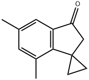 5',7'-dimethylspiro[cyclopropane-1,1'-inden]-3'(2'H)-one Structure