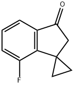 7'-fluorospiro[cyclopropane-1,1'-inden]-3'(2'H)-one Structure