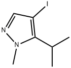 4-iodo-1-methyl-5-(propan-2-yl)-1H-pyrazole Structure