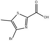 4-bromo-5-methyl-1,3-thiazole-2-carboxylic acid Structure