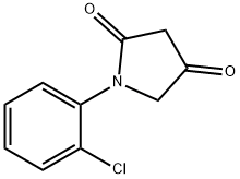 1-(2-chlorophenyl)pyrrolidine-2,4-dione Structure