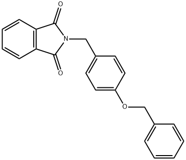 1H-Isoindole-1,3(2H)-dione, 2-[[4-(phenylmethoxy)phenyl]methyl]-