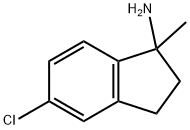 5-Chloro-1-methyl-indan-1-ylamine Structure