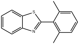 Benzothiazole, 2-(2,6-dimethylphenyl)- Structure