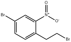 4-bromo-1-(2-bromoethyl)-2-nitrobenzene Structure