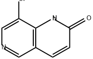 1,6-Naphthyridin-2(1H)-one, 8-chloro- Structure