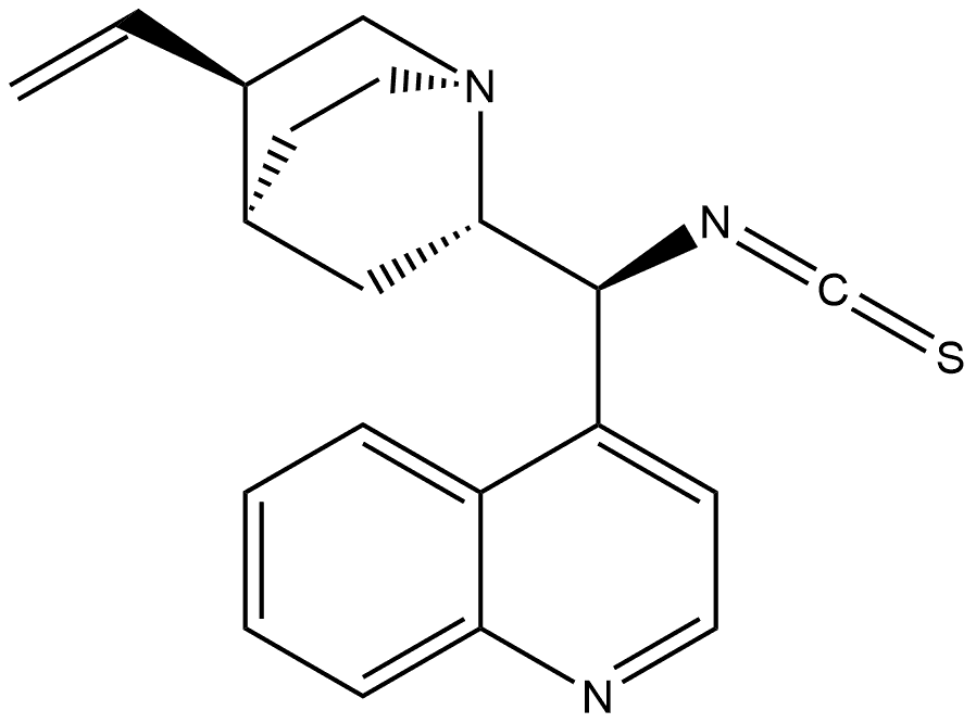 (8α,9S)-9-isothiocyanato-Cinchonan Structure