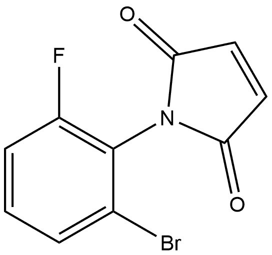 1-(2-Bromo-6-fluorophenyl)-1H-pyrrole-2,5-dione Structure