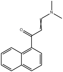 2-Propen-1-one, 3-(dimethylamino)-1-(1-naphthalenyl)- Structure