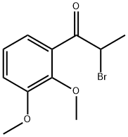 1-Propanone, 2-bromo-1-(2,3-dimethoxyphenyl)- Structure