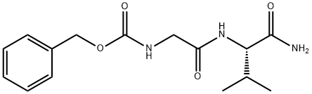 L-Valinamide, N-[(phenylmethoxy)carbonyl]glycyl- (9CI) Structure