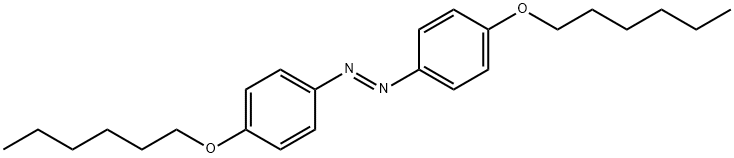 Diazene, 1,2-bis[4-(hexyloxy)phenyl]-, (1E)- Structure