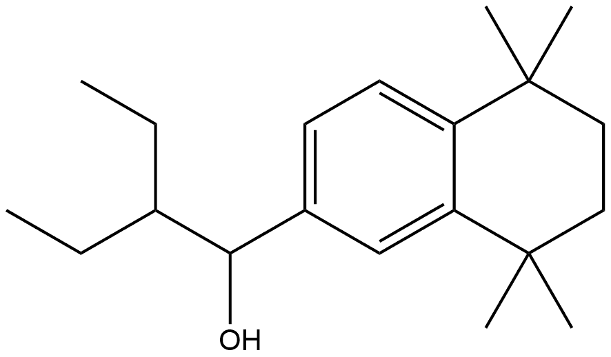 α-(1-Ethylpropyl)-5,6,7,8-tetrahydro-5,5,8,8-tetramethyl-2-naphthalenemethanol Structure