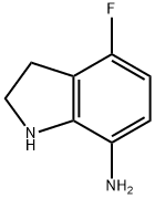 4-fluoro-2,3-dihydro-1H-indol-7-amine Structure