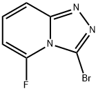 1,2,4-Triazolo[4,3-a]pyridine, 3-bromo-5-fluoro- Structure