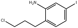2-(3-Chloropropyl)-5-iodoaniline Structure