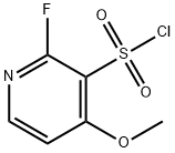 2-fluoro-4-methoxypyridine-3-sulfonyl chloride Structure
