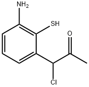 1-(3-Amino-2-mercaptophenyl)-1-chloropropan-2-one Structure