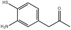 1-(3-Amino-4-mercaptophenyl)propan-2-one Structure