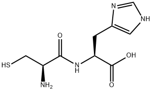 L-Histidine, L-cysteinyl- Structure