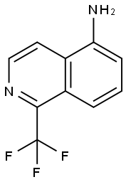 1-(trifluoromethyl)isoquinolin-5-amine Structure