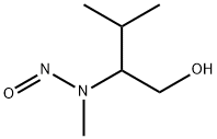 3-methyl-2-[methyl(nitroso)amino]butan-1-ol Structure