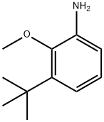 Benzenamine, 3-(1,1-dimethylethyl)-2-methoxy- Structure