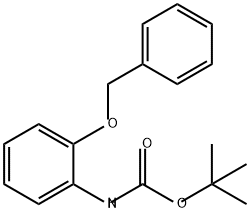 Carbamic acid, N-[2-(phenylmethoxy)phenyl]-, 1,1-dimethylethyl ester Structure