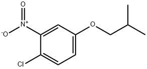 1-chloro-4-(2-methylpropoxy)-2-nitrobenzene Structure