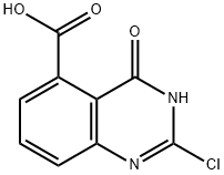 2-Chloro-4-oxo-3,4-dihydroquinazoline-5-carboxylic acid Structure