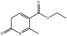 3-Pyridinecarboxylic acid, 5,6-dihydro-2-methyl-6-oxo-, ethyl ester Structure