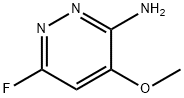 6-Fluoro-4-methoxypyridazin-3-amine Structure