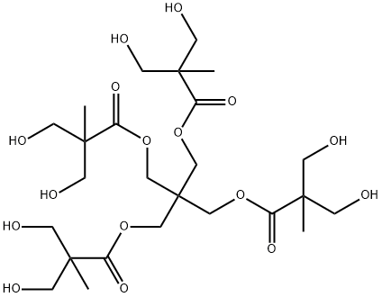 3-{[3-hydroxy-2-(hydroxymethyl)-2-methylpropano yl]oxy}-2,2-bis({[3-hydroxy-2-(hydroxymethyl)-2-m ethylpropanoyl]oxy}methyl)propyl 3-hydroxy-2-(hydroxymethyl)-2-methylpropanoate Structure