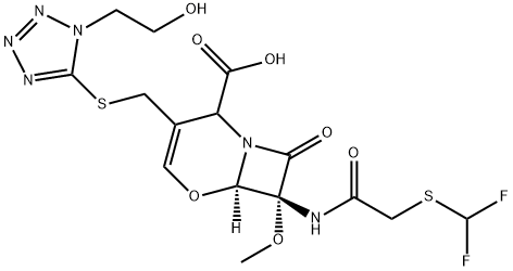 Flomoxef Impurity 20 Sodium Salt Structure